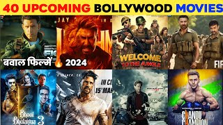 40 Upcoming Bollywood Movies 2024  Upcoming Bollywood Films List 2024 Cast Release Date Trailer [upl. by Nnorahs]