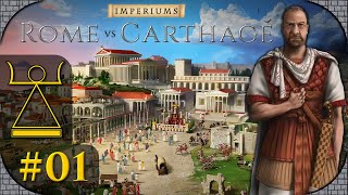 🏺⚔️Imperiums Rome vs Carthage 01  Supermacht Karthago Lets PlayDeutsch [upl. by Hterag842]