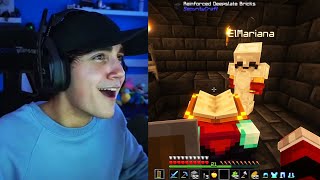 ROIER JUEGA MINECRAFT EXTREMO CON EL MARIANA  3 [upl. by Hola]