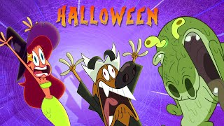 NEW Zig amp Sharko 4  Spooky Adventures HALLOWEEN COMPILATION Cartoon collection  New Episodes [upl. by Berrie]