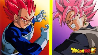 COMPLETE SSG Vegeta vs Goku Black Fan Animation ENG DUB [upl. by Hullda346]