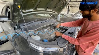 How Hyundai Venue Car Service Is Done  Car Cleaning and Maintenance  Inside the Garage [upl. by Slayton]