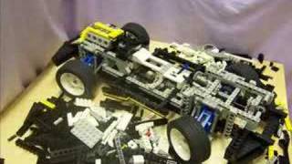 Lego Car Builds Itself 2 Technic 8880 [upl. by Lillith]