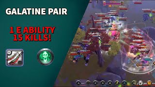 GALATINE PAIR 15 KILLS Albion Online  galabombsquad small montage [upl. by Thurnau55]