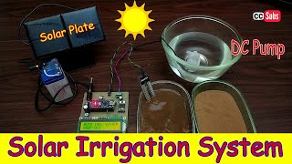 Solar Powered Automatic Irrigation System Using Arduino [upl. by Allan]