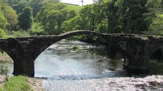 Lancashire Country Walk  Hurst GreenBrandywine BridgeStonyhurst College round [upl. by Ilatfan]