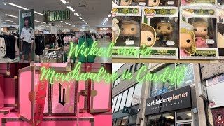 WICKED THE MOVIE MERCHANDISE TO GET IN CARDIFF MampS LEGO AND MANY MORE [upl. by Shaver518]