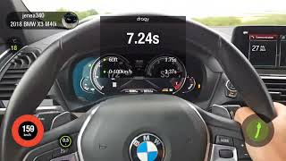 BMW X3 M40i Stage3 Acceleration [upl. by Narra]