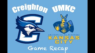 The Bird Cage Creighton vs Kansas City game recap [upl. by Allak668]