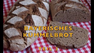 Bayerisches Kümmelbrot aus der Reihe quotDeutsches Schwarzbrot  alles nur Gefärbtquot [upl. by Genvieve]