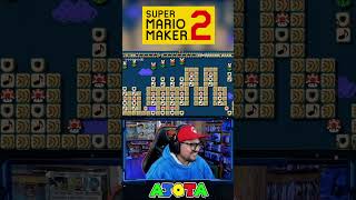 🎵 Lockjaws Saga en Mario Maker 2 🎵 nintendo switch clips shorts supermariomaker2 music art [upl. by Hollinger]