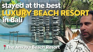 EP09  Stayed at the Best Luxury Beach Resort in Bali  The Anvaya Beach Resort [upl. by Aved769]