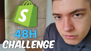 I Tried Shopify Dropshipping For 48H Insane Results [upl. by Rooke]