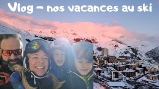 VLOG  1 semaine au ski avec nous [upl. by Ainej]