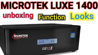 microtek luxe 1400 inverter review  microtek luxe 1400 display [upl. by Mckenzie]