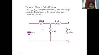 Thevenins theorem [upl. by Artapoelc]