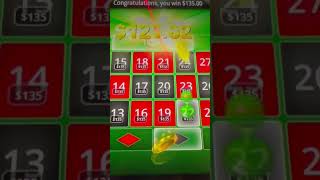 Turn 100 into 750 on Roulette roulette casino lasvegas vegas gambling gamble [upl. by Sabsay]