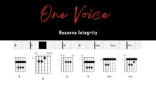 One Voice  Hosanna Integrity [upl. by Ahsilrak169]