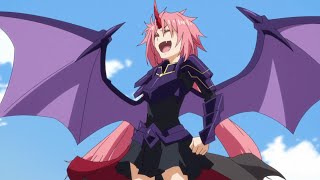 Demon Lord Milim VS Demon Lord Carrion AMV 30 Detik [upl. by Gnehp]