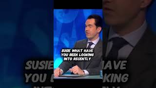 Jimmy Carr amp Susie Dent’s Hilarious Banter 😂  Comedy Short shorts viralcomedy comedian funny [upl. by Ethelin]