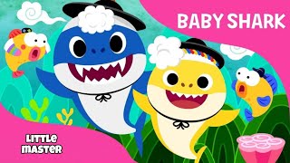 Tiney Ocean Baby Sharks Preschool Rhymes  Baby shark long  Baby shark dance [upl. by Araas]