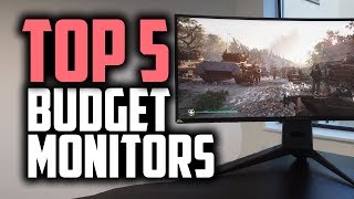 Best Budget Gaming Monitors in 2018  Which Is The Best Gaming Monitor [upl. by Willette]