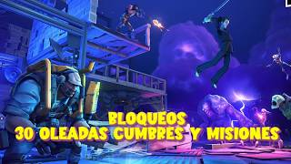 TUTORIAL FACIL 30 OLEADAS de CUMBRES AFK BLOQUEOS QUE FUNCIONAN [upl. by Leuqar]