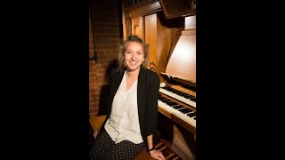 Catherine Olver  Live Organ Recital from The Queens College Oxford 110pm 2 February 2022 [upl. by Esekram]