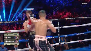 ON THIS DAY Xander ZAYAS put on a SHOW stopping Dan KARPENCY in 4 rounds Highlights 🥊 [upl. by Rebeca]