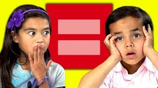 Kids React to Gay Marriage [upl. by Seldon996]