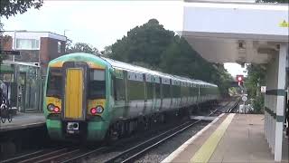 Trains at Polegate Station 25th August 2024 [upl. by Iah]