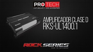 Protech  RKS UL14001 Amplificador Ultimate Clase D [upl. by Knighton]