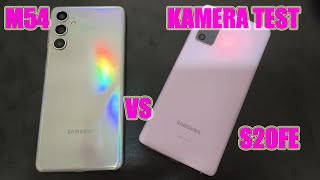 Samsung M54 2023 VS S20 FE 2020 kamera Test [upl. by Miett29]