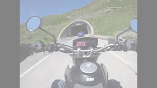 Gotthard and Furka pass  fmx650 [upl. by Meuser]