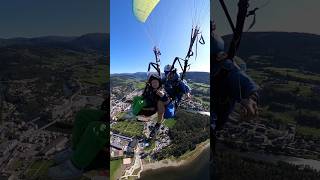 Tandem paragliding with my 3 year old son Sjur [upl. by Gnemgnok101]