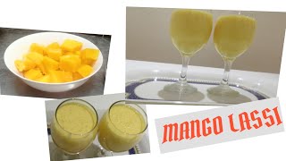 MANGO LASSI RECIPE SWEET LASSI RECIPE summerjuice time to dish by semeera banu [upl. by Haleak]