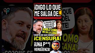 Abascal ANIQUILA a Sánchez por Intentar Censurar la Lengua Española  Vox Congreso [upl. by Schiro379]