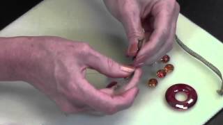 Artbeads Handy Tip How to Make a WireLace Bail [upl. by Herby]