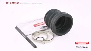 1215CM10R BOOT INNER CV JOINT KIT 705X90X22 FOR HYUNDAI [upl. by Janela858]