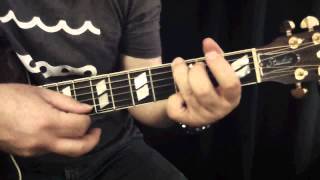 The Water is Wide Guitar Lesson [upl. by Arodasi]