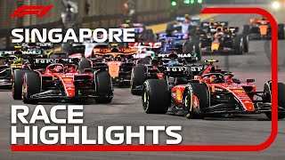 Race Highlights  2023 Singapore Grand Prix [upl. by Ahse426]