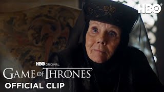 Lady Olenna Confesses Her Crime  Game of Thrones  HBO [upl. by Rolfston605]