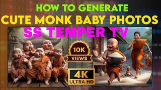 With for How to little monk so cute baby 🥰🥰🥰 Kuthu songs  Kuthu songs tamil  Cartoon  Tingi tv [upl. by Gniw514]