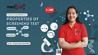 Properties of Screening Test  Sensitivity Specificity PPV NPV Explained by Dr Priyanka Sachdev [upl. by Aires]