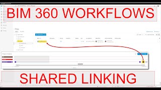 BIM 360 Shared Linking  Autodesk Revit Collaboration [upl. by Shifrah]