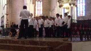 MÜNCHNER KNABENCHOR Zugabe Kathedrale Santa Maria Ibiza Stadt [upl. by Ilrac]