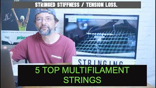 TOP 5 MULTIFILAMENT STRINGS [upl. by Yort976]