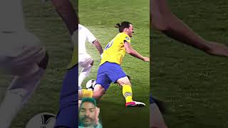 Zlatan Acrobatic Goal⚽🔥football footballshorts funny football zlatan messi skills edit funn [upl. by Conny]