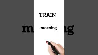 train meaning in Hindi  train ka matlab kya hota hai  vocabulary shorts [upl. by Hayman]