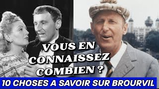 BOURVIL  10 choses a savoir sur le comédien Combien en connaissez vous [upl. by Henrion65]